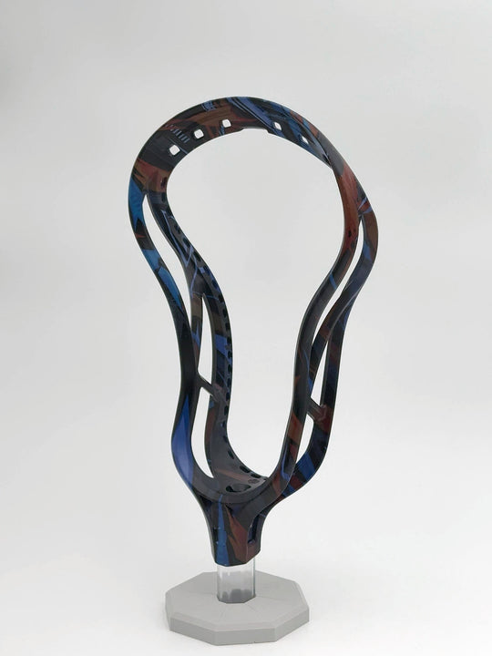 5LAX RC1 INK — Ember Blue Custom Dye (One of One) — 3/4 view