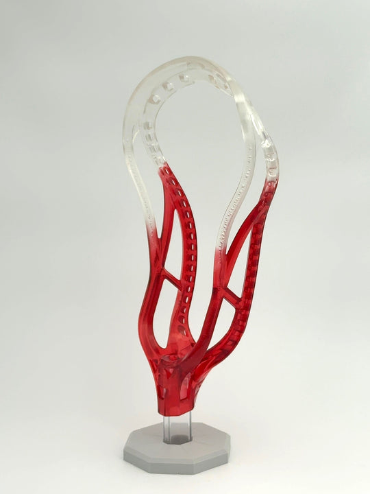5LAX N2O Red-to-Clear Fade Dye (Unstrung) — 3/4 view