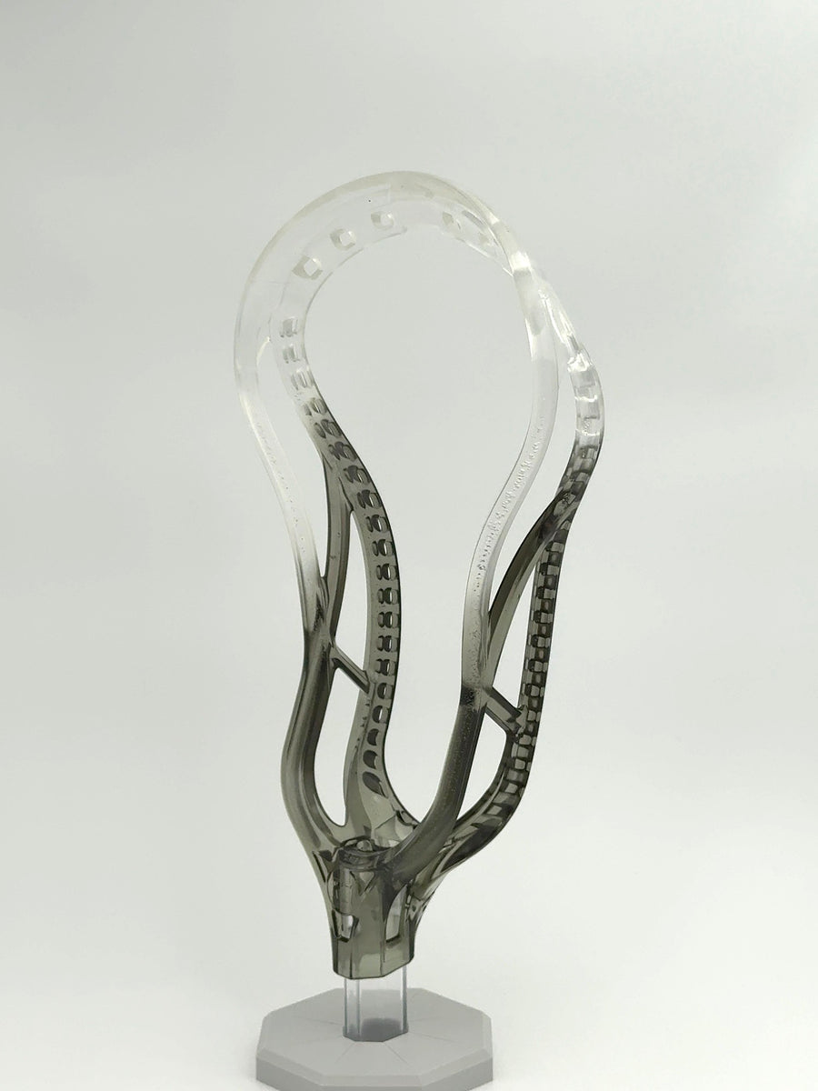 5LAX N2O Smoke Fade to Clear (Unstrung) — 3/4 view