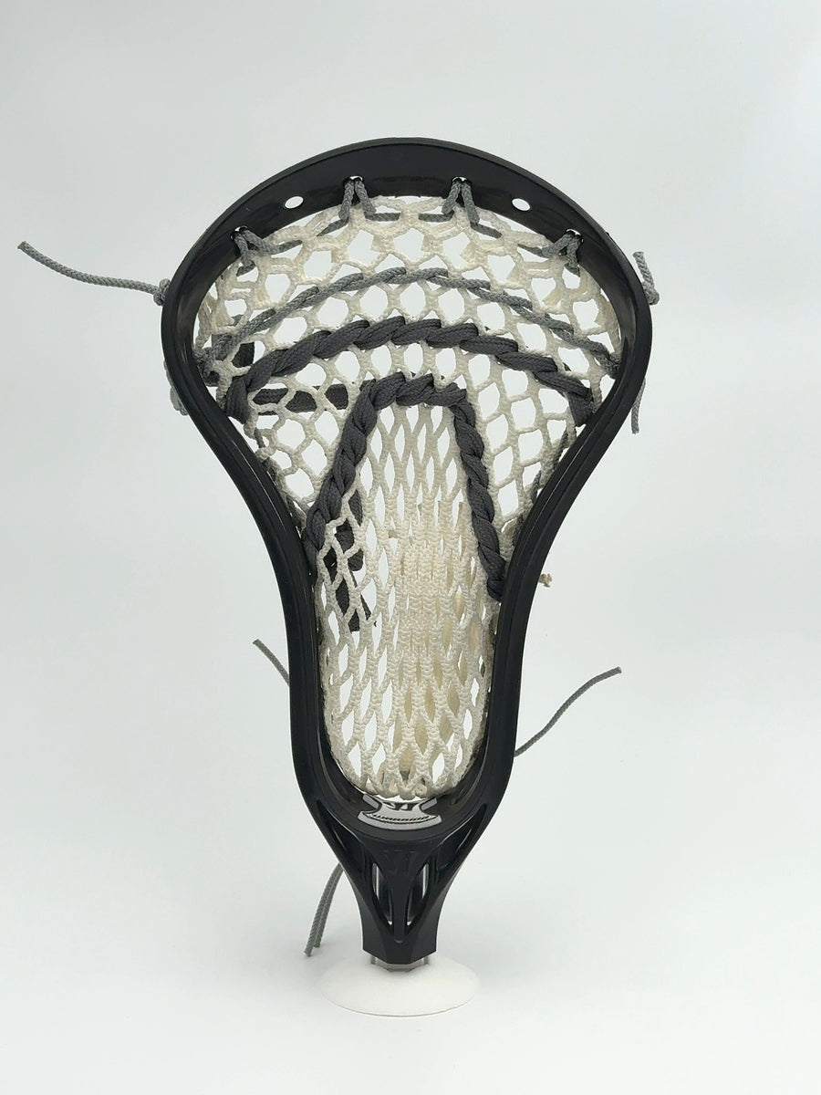Warrior Evo 4 — Black/White, Strung (OO-0045) — front